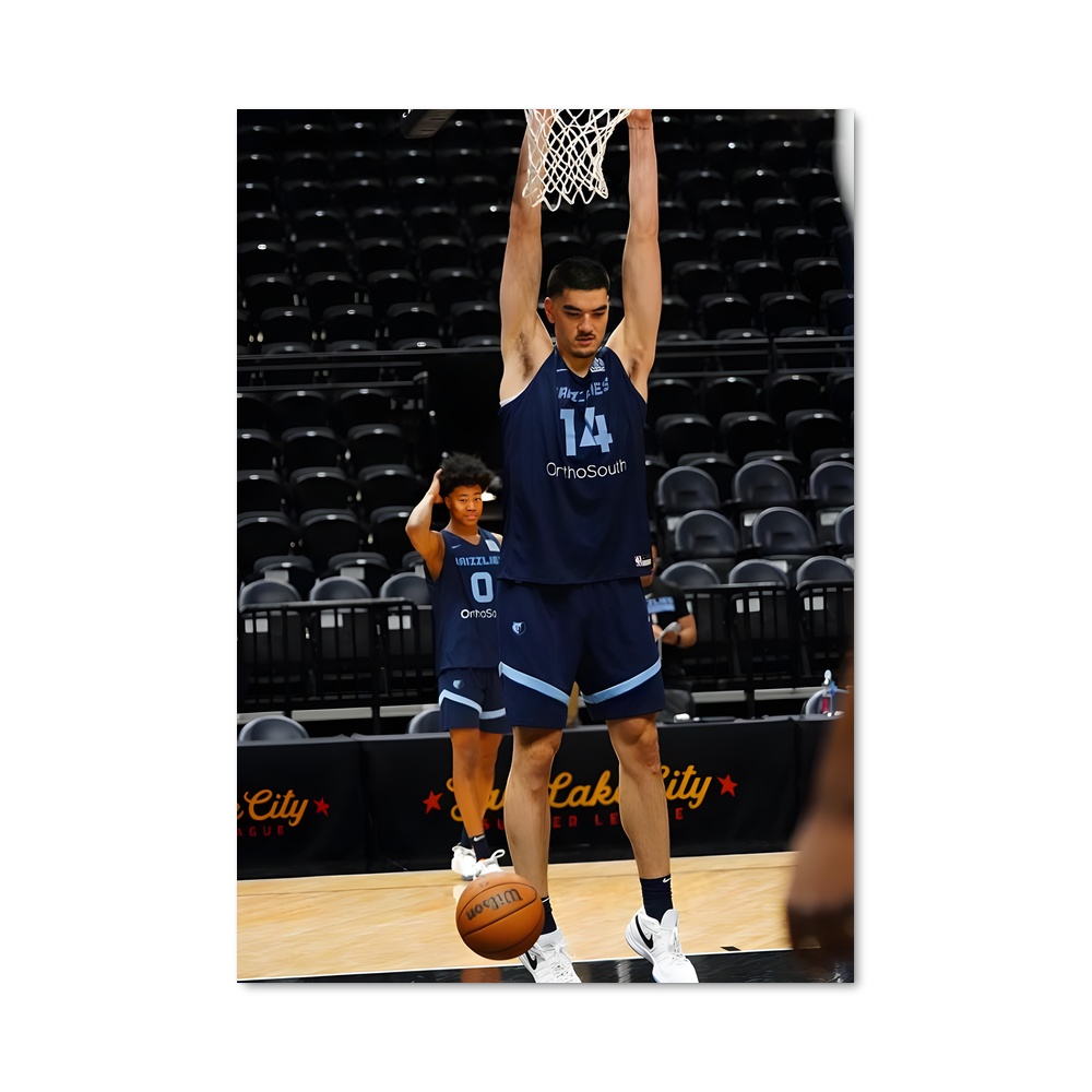 Poster Zach edey – affiche Basketball